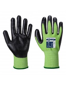 Portwest A645 - Green Cut - Nitrile Foam Gloves Gloves